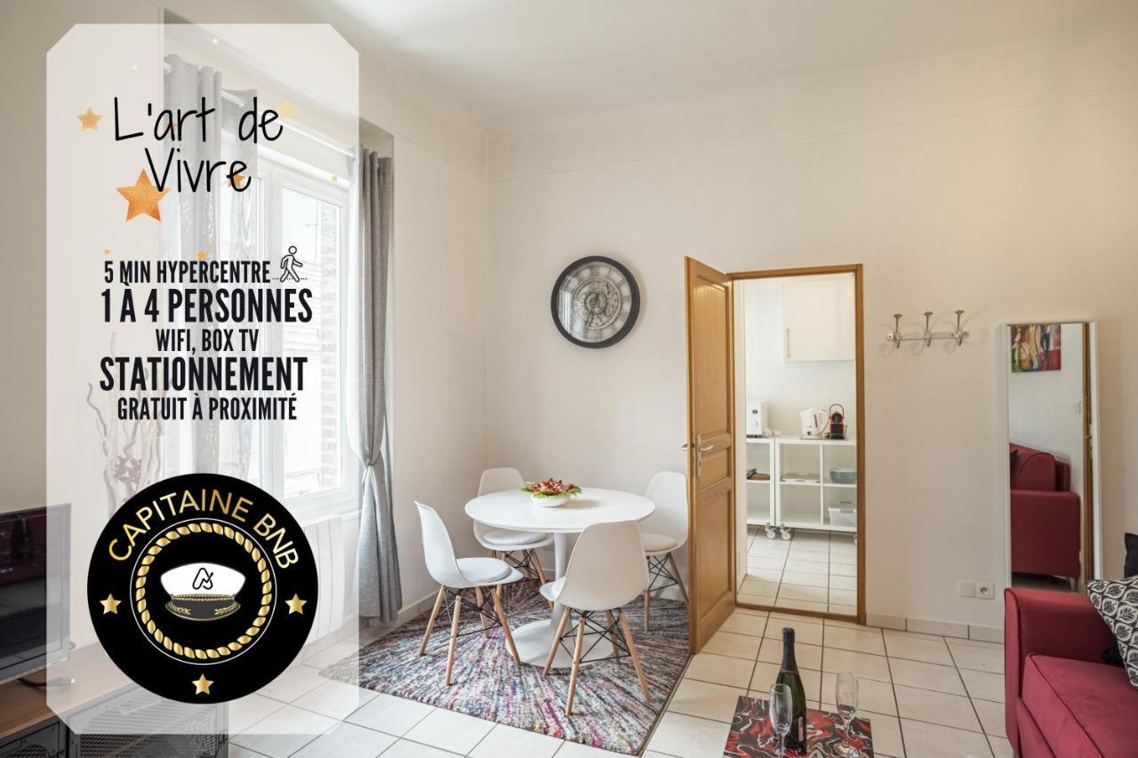 Appartement L' Art De Vivre - 3 Min Hypercentre - 4 Personnes à Troyes Extérieur photo